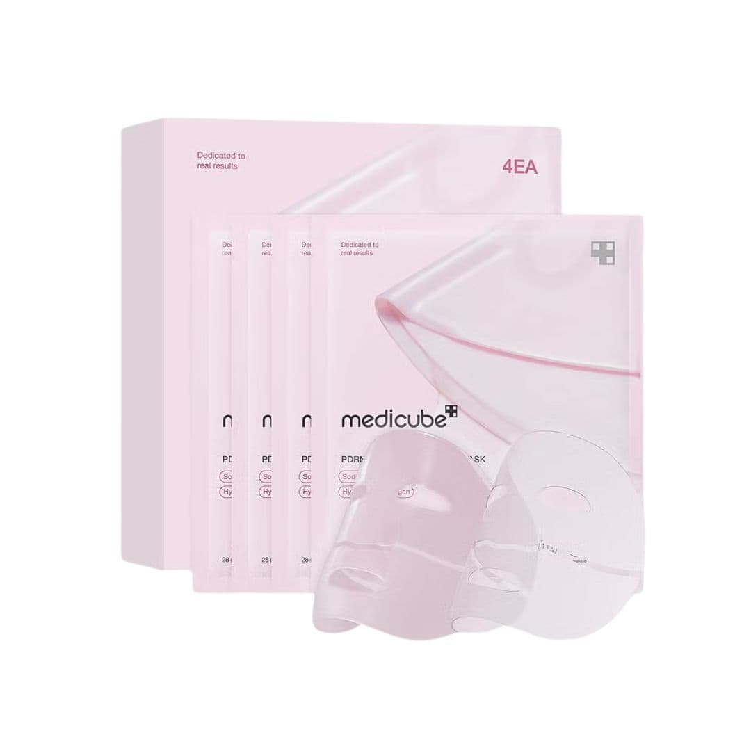 Medicube PDRN Pink Collagen Gel Mask – 4-Pack