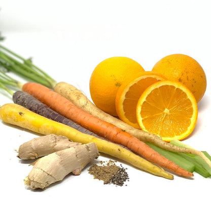 Carrot Ginger Brightening Exfoliating Mask – Face & Body