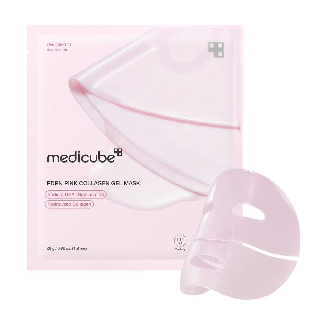 Medicube PDRN Pink Collagen Gel Mask – 4-Pack