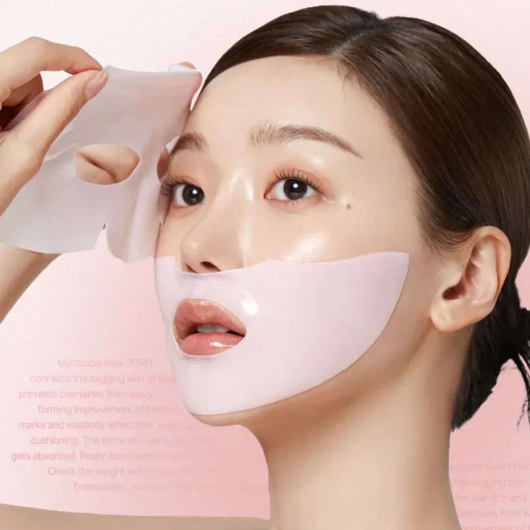 Medicube PDRN Pink Collagen Gel Mask – 4-Pack