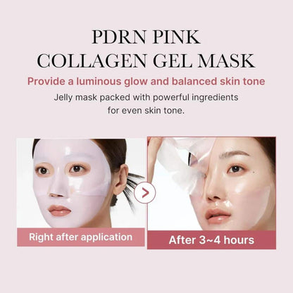 Medicube PDRN Pink Collagen Gel Mask – 4-Pack