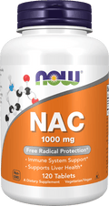 NAC 1000 mg 120 Tablets – N-Acetyl Cysteine Supplement