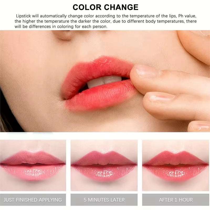 pH-adaptive lip tint