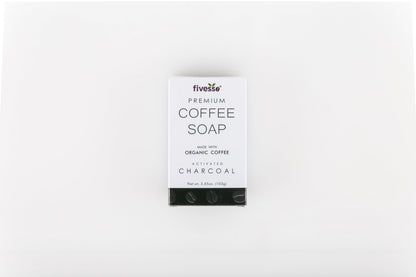 Activated Charcoal & Coffee Exfoliating Soap Bar – 3.65 oz