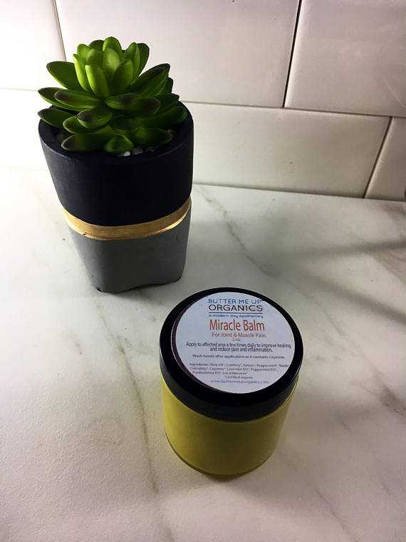 organic herbal pain balm