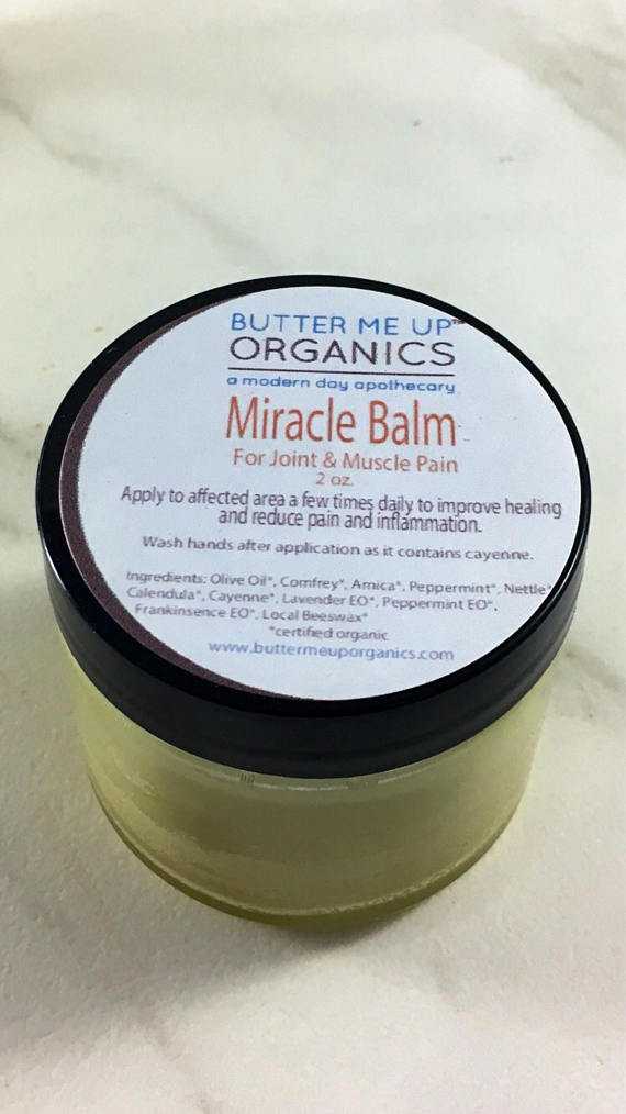 organic herbal pain balm