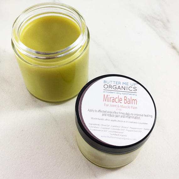 organic herbal pain balm