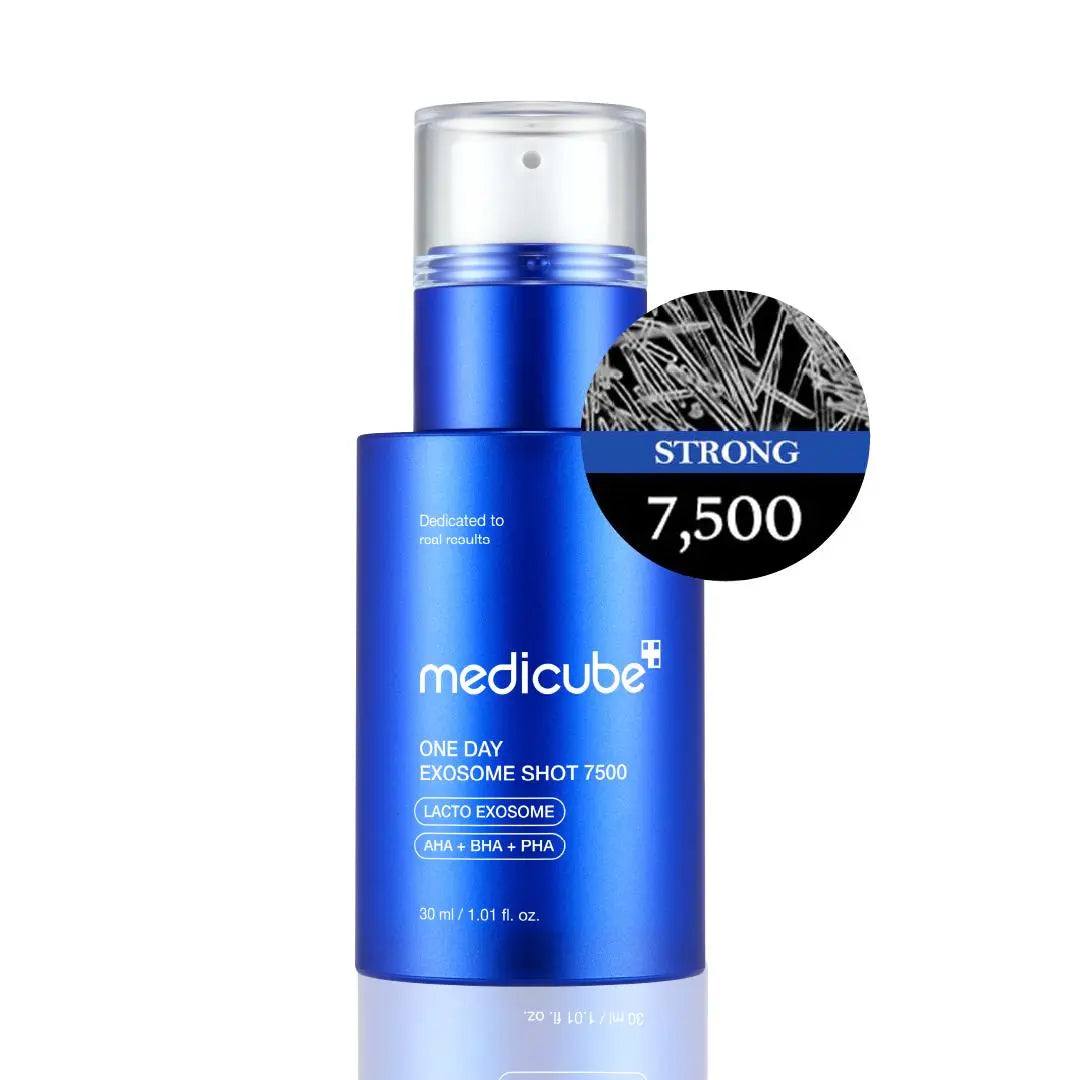 Medicube Exosome Spicule Shot Serum bottle for brighter smoother skin