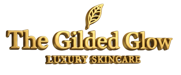 The Gilded Glow Logo with Tagline